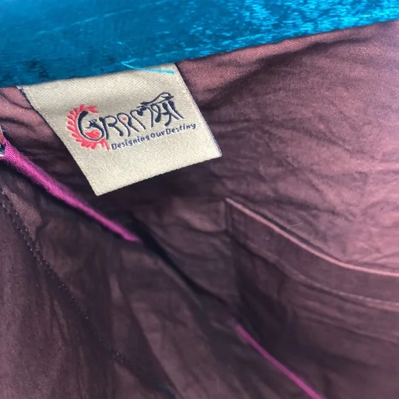 New! Gramshree Indian craft purse clutch - Picture 5 of 8